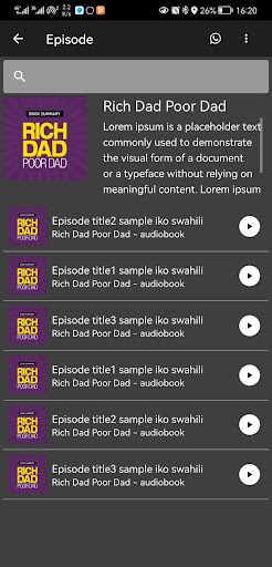 Sauti FM -Kikuyu,Swahili books Screen 2