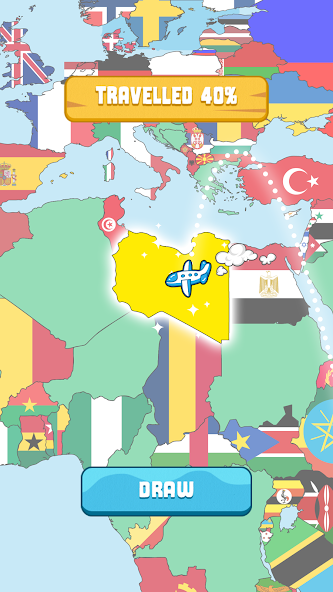 Flag Painting Puzzle 1.23 APK + Мод (Unlimited money) за Android