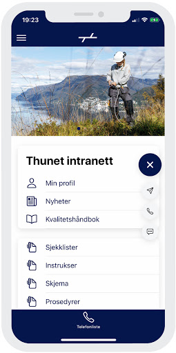 Android application Thunet screenshort