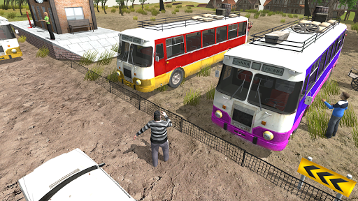 Bus Simulator Public Transport Offroad Bus Games screenshots 3