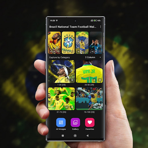 Brazil Football Wallpapers 4K screenshot 17