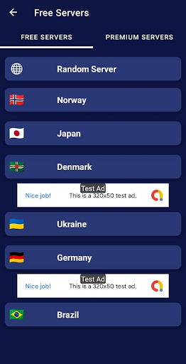 AirVPN Secure Fast VPN Screen 2