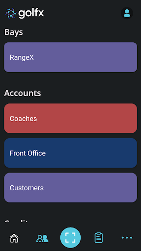 GolfX Screen 2