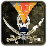 Pirate Flag Zipper UnLock icon