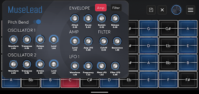 MuseLead Synthesizer 3.2.3 Apk 3