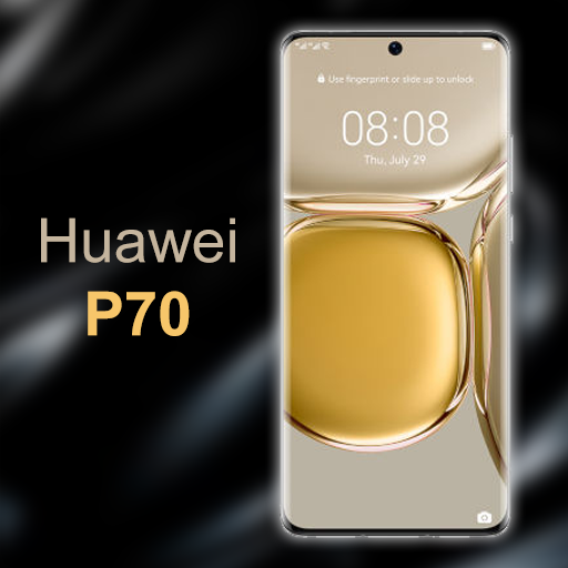 Huawei P70 Wallpaper: Launcher logo