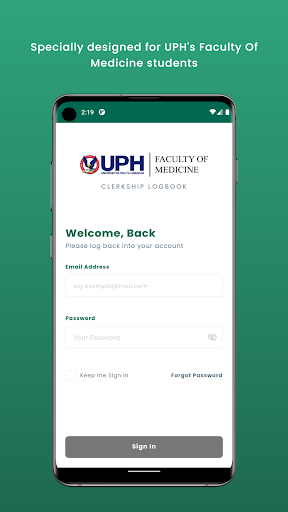 UPH Clerkship Screen 2
