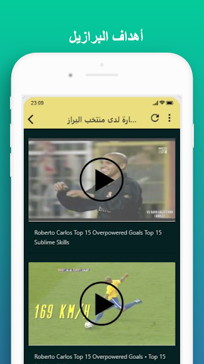 أهداف البرازيل