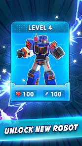 Imágen 11 Hero Robot 3D:Corre y Batalla android
