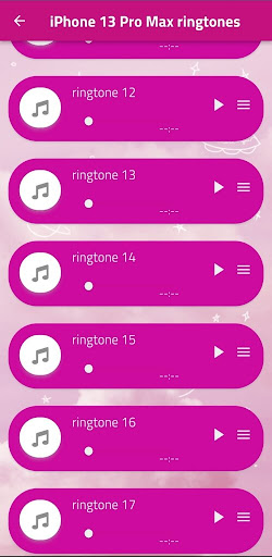 iPhone 13 Pro Max ringtones