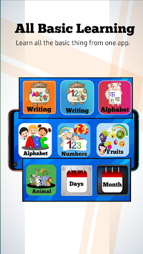 Android application Kids Learning- ABC,123 & more screenshort