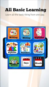 Kids Learning- ABC,123 & more