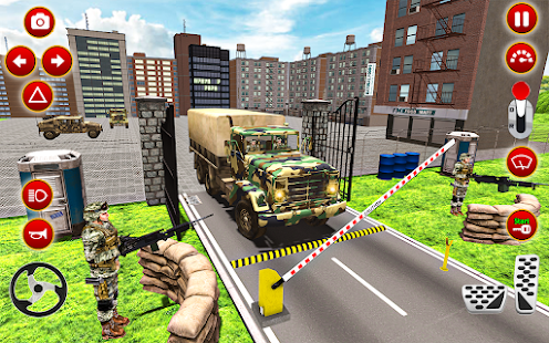 Army Truck Driving Army Games 1.0 APK screenshots 14