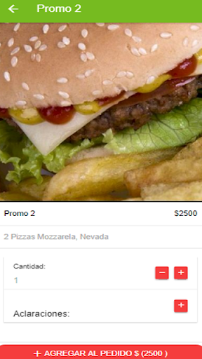 Pizza Maria - Delivery Screen 2