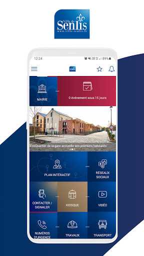 Android application Senlis screenshort