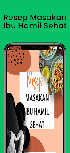 Android application Resep Masakan Ibu Hamil Sehat screenshort
