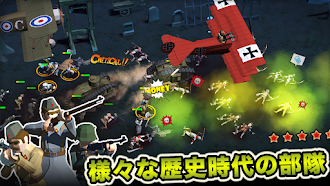 Game screenshot ミリタリーウォー：放置型シミュレーション apk download