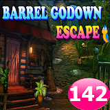 Barrel Godown Escape Game 142 icon