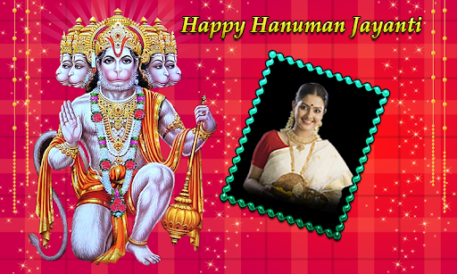 Android application Hanuman Jayanti Photo Frames screenshort