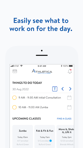 Athletica Health and Fitness Screen 2