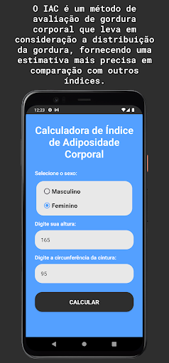 Índice de Adiposidade Corporal Screen 2