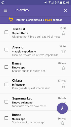 Tiscali Mail 4.9.1.1 screenshots 1