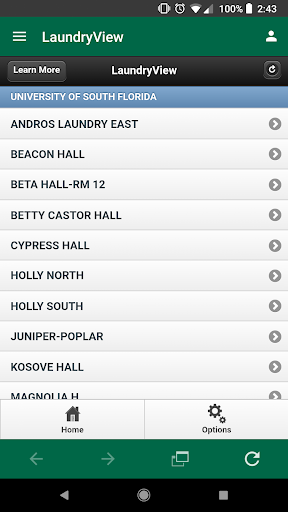 MyUSF Mobile Screen 3