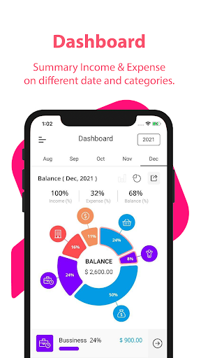 Balance Manager- Money Tracker Screen 2