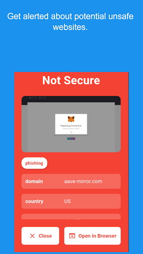 URLscam - Phishing Protection Screenshot 4 - AppWisp.com