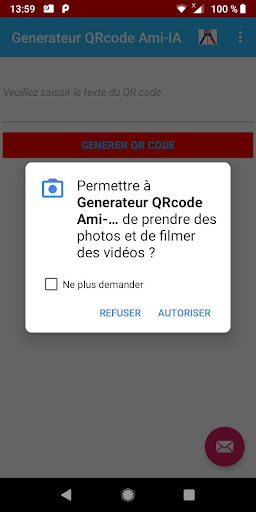 Generateur QR Code Ami-IA
