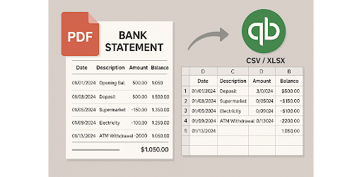 Bank Statement Conversion