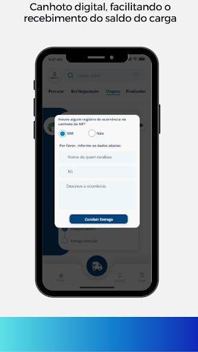Android application Rastro Logtech screenshort