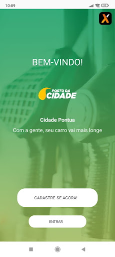 Android application Cidade Pontua screenshort