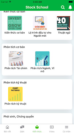 StockSchool - Học chứng khoán Screen 3