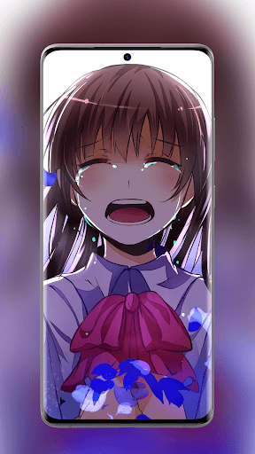 Sad Girl Wallpaper Anime