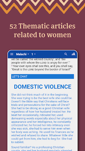 African Women Devotional Bible Screen 2