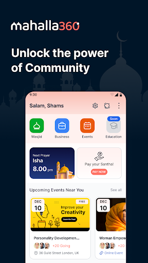 Android application Mahalla360 screenshort