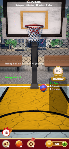 Android application BasketTopia screenshort