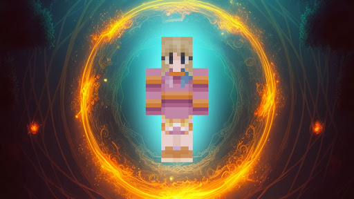 Wednesday Skin for Minecraft
