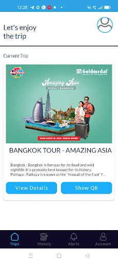 Android application Discover World screenshort