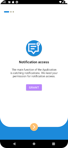 Android application Notification Saver screenshort