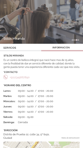 Android application Stilos Miranda screenshort