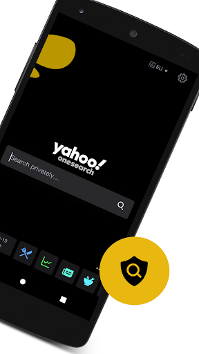 Screenshot of Yahoo OneSearch