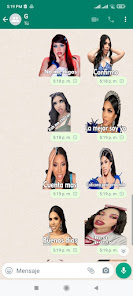 Imágen 2 Stickers de Yeri Mua android