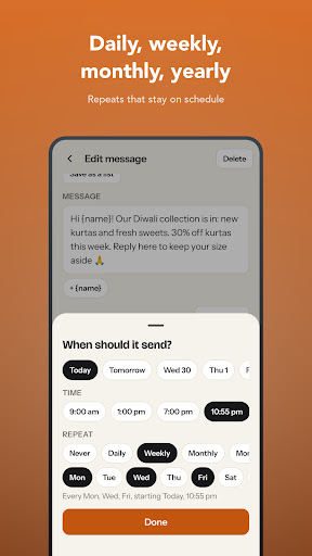 WA Scheduler: Send Later screenshot 6