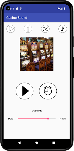 Android application Casino Sound screenshort