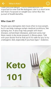 Keto diet & Recipes app