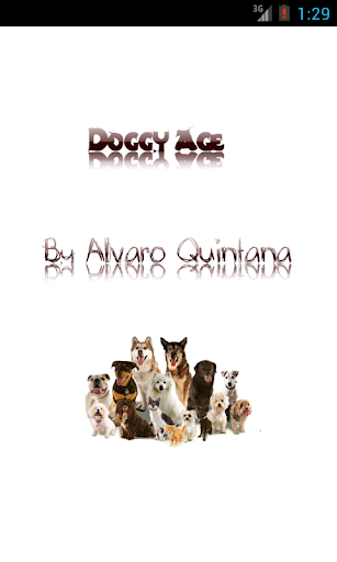 Android application Dog calculator screenshort