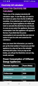 Electricity Bill Calculator