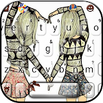 Cover Image of ダウンロード Best Friend Heart Keyboard The  APK